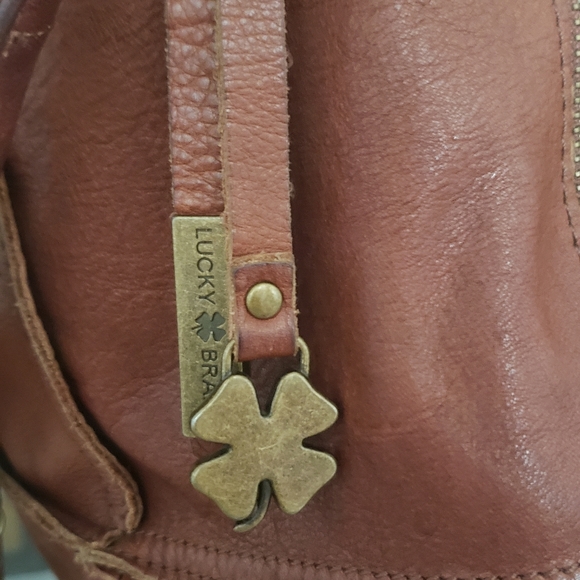Lucky Brand Logan cognac tote - Picture 6 of 16